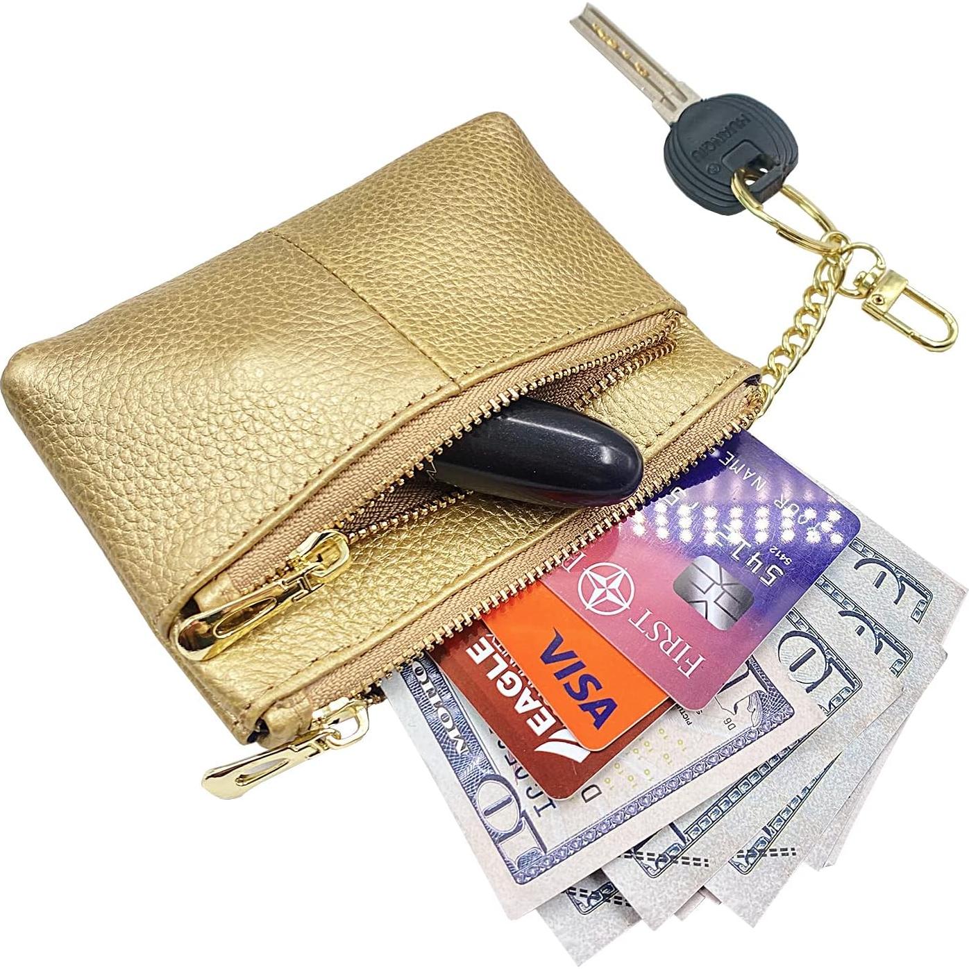 Monedero RFID Beurlike de Cuero para Mujeres Pequeño 13x9 cm