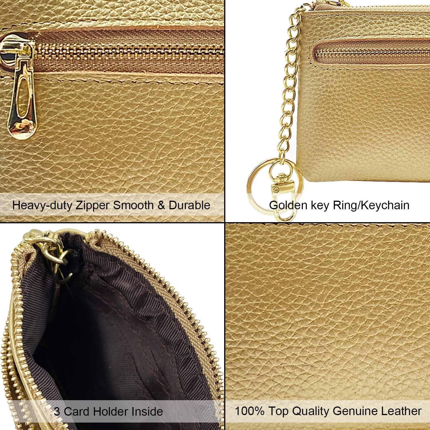 Monedero RFID Beurlike de Cuero para Mujeres Pequeño 13x9 cm