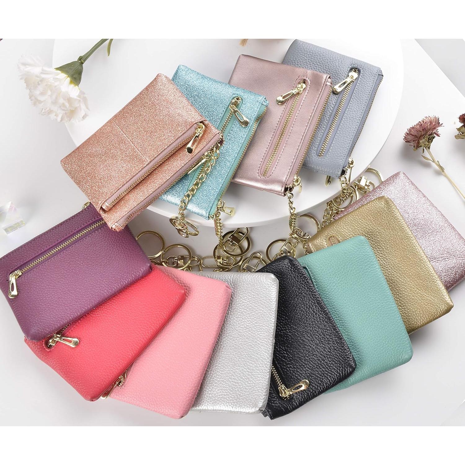 Monedero RFID Beurlike de Cuero para Mujeres Pequeño 13x9 cm