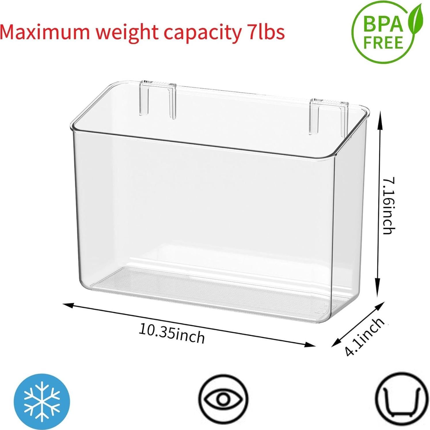 Organizador de Puerta Gabinete Vacane 1 Paquete Grande 10.4x26.3x18.2 cm