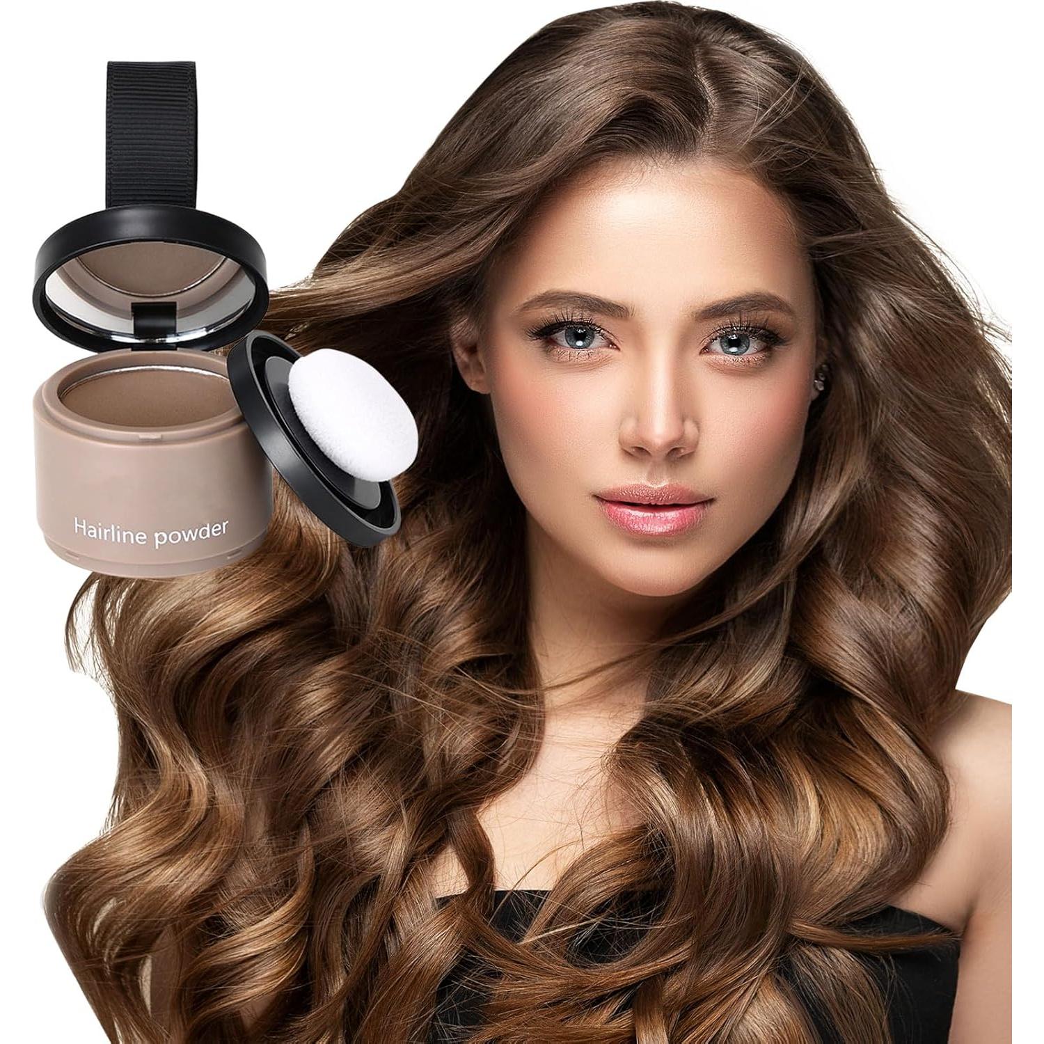 Hairline Powder Root Cover Up Shadow Coverage Hair Powder for Thinning Hairline Root Touch Up Hair (01)