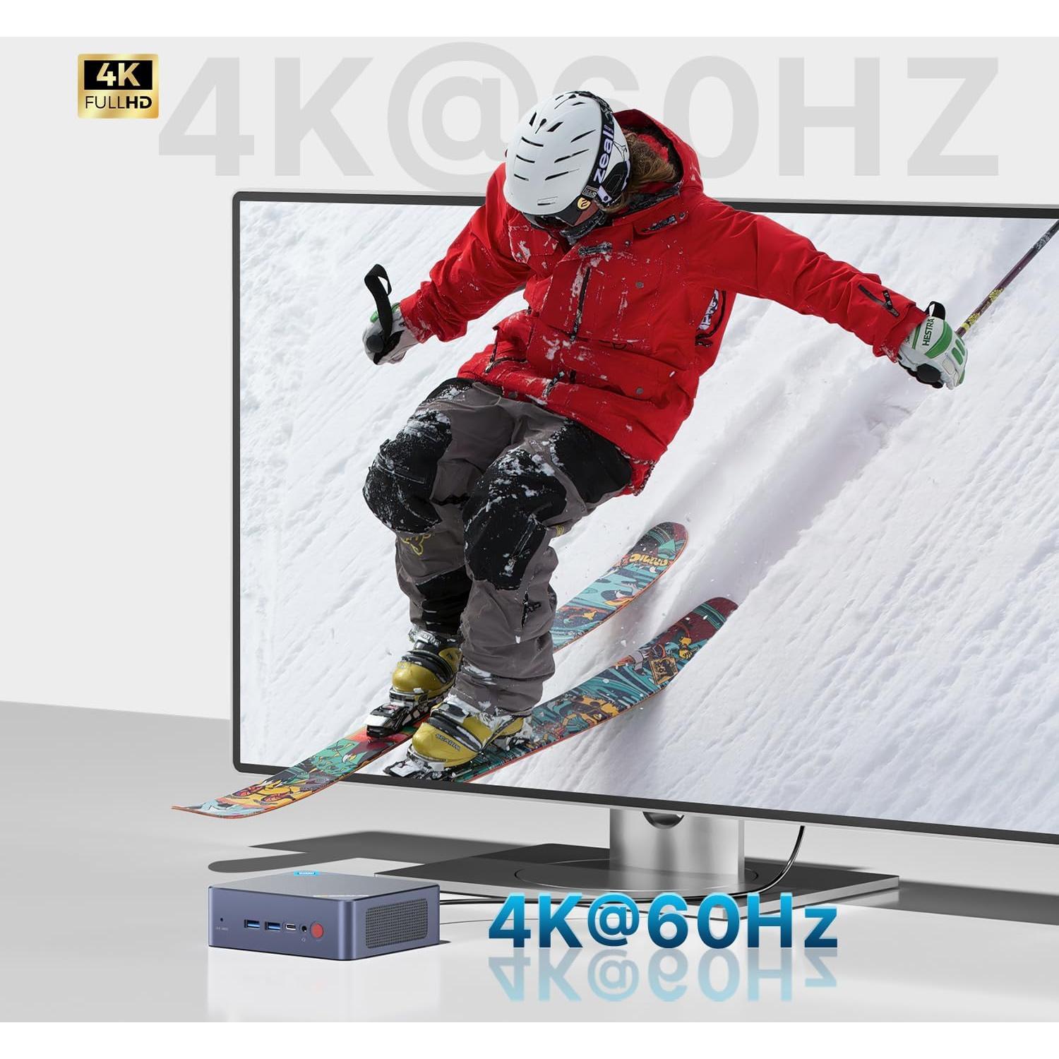 Mini PC BOSGAME B95 Intel N95 16GB RAM 512GB SSD 4K