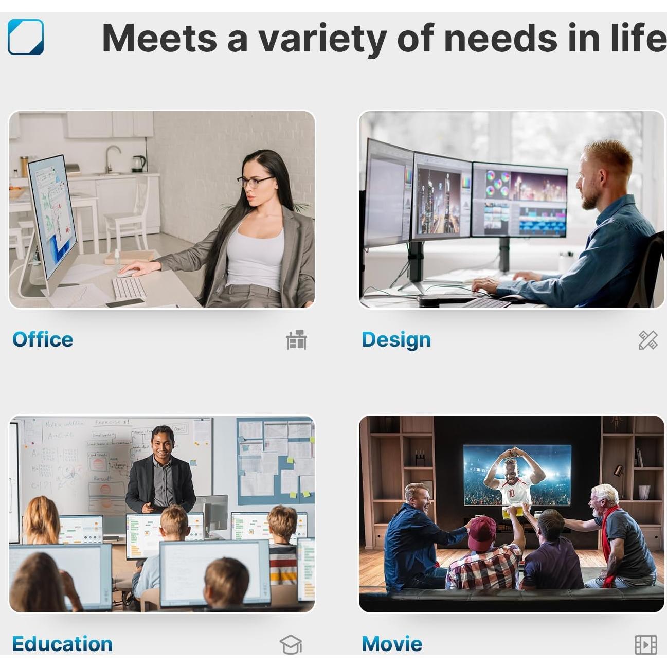 Mini PC BOSGAME B95 Intel N95 16GB RAM 512GB SSD 4K