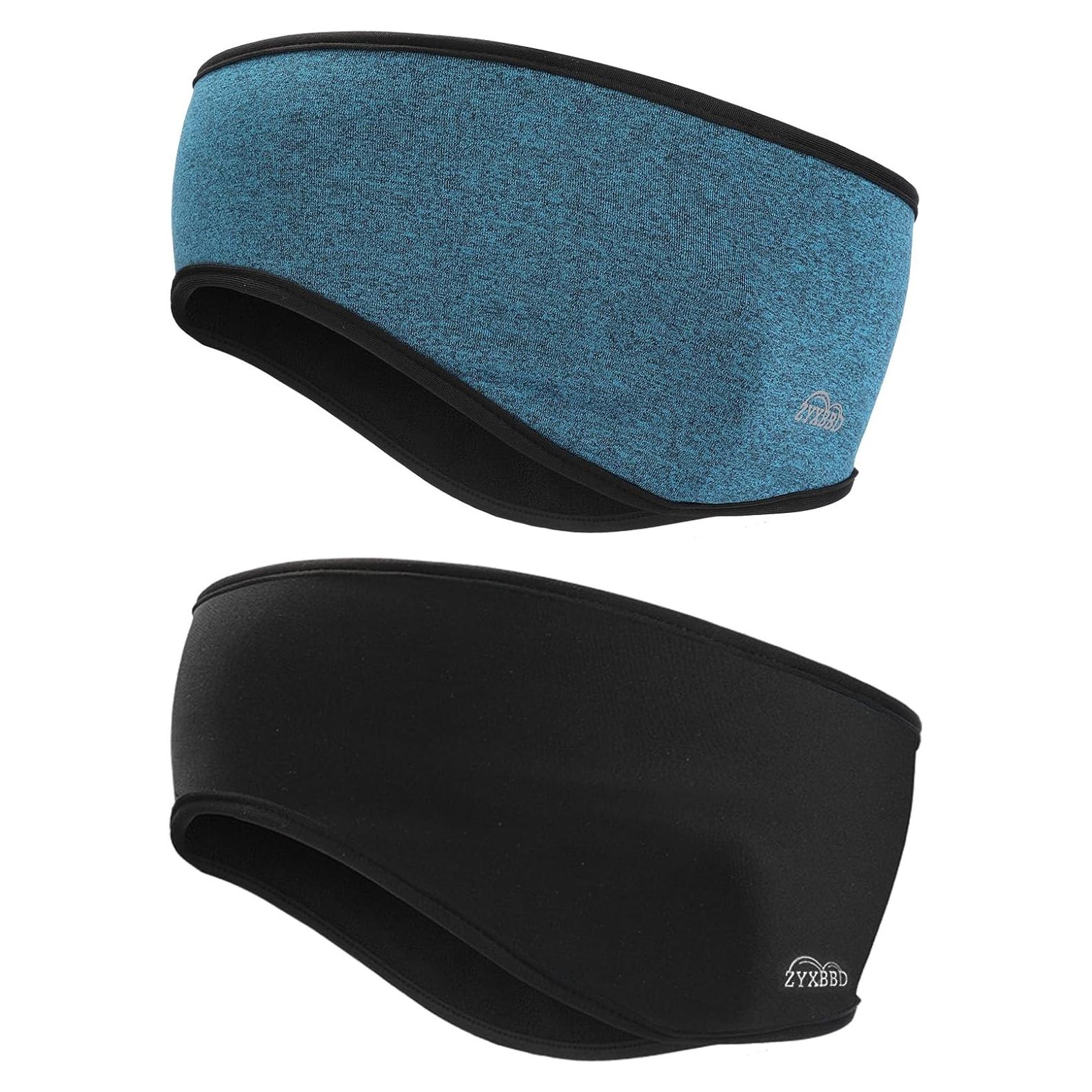 Cinta para la cabeza ZYXBBD forro polar unisex 2 piezas