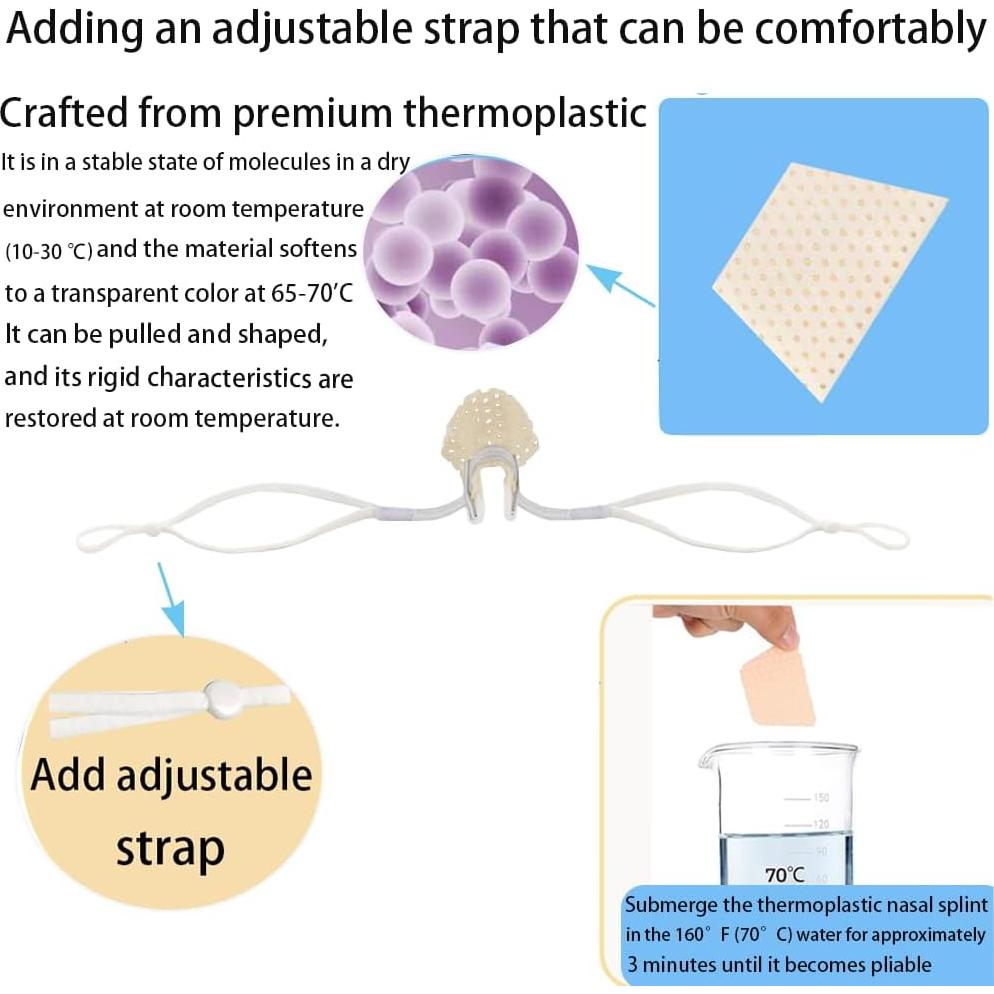 Clip de Nariz para Nadar CMRCOYO - Impermeable y Ajustable