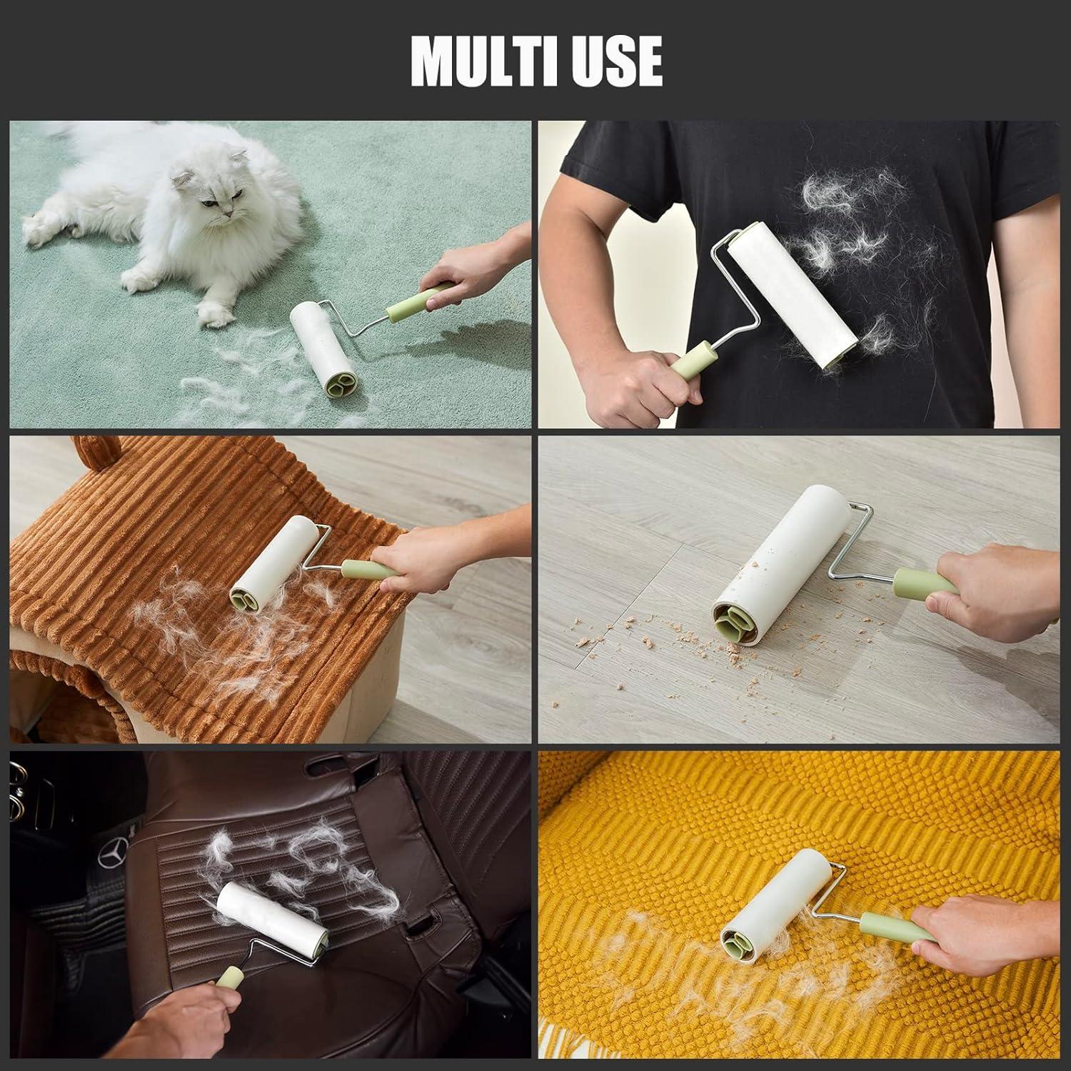 Rodillo Quitapelusas Extra Pegajoso 270 Hojas 16 cm