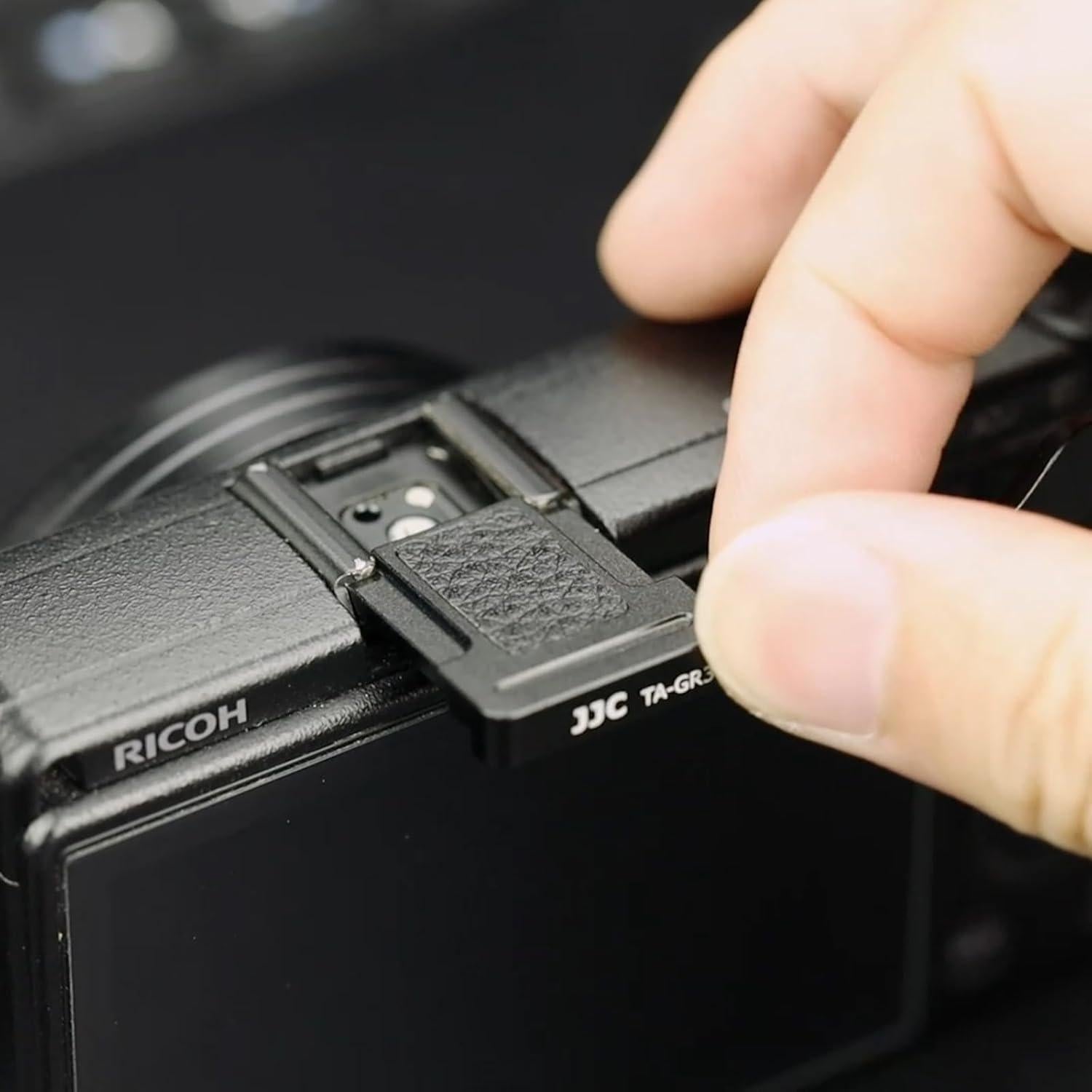 Agarre de Pulgar de Metal JJC para Ricoh GR III GR IIIx