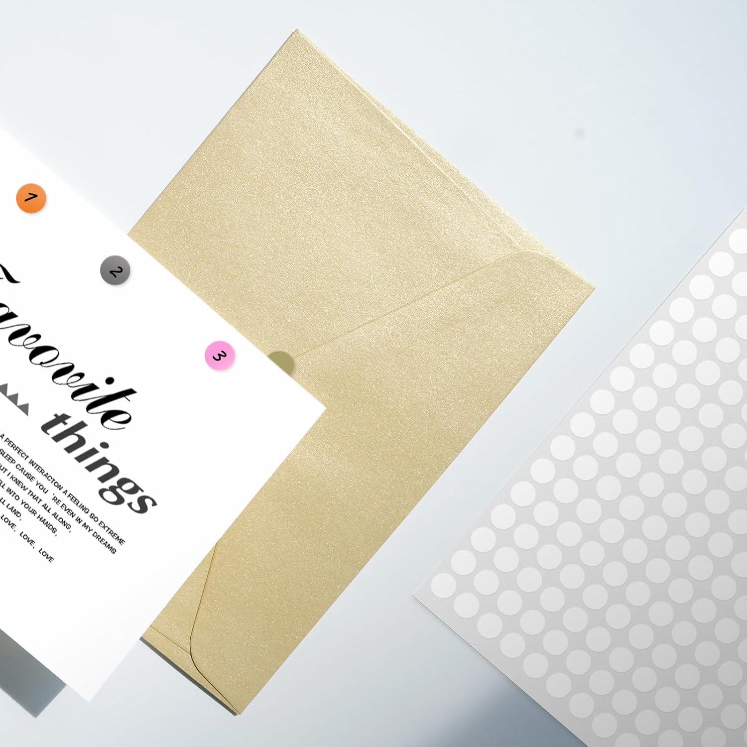 2040 Etiquetas Redondas Autoadhesivas YIKIADA 10 Colores 10mm