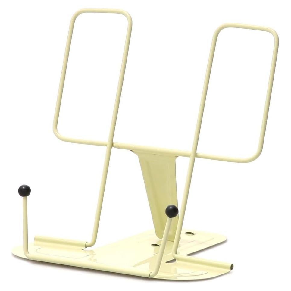 Soporte de Libros de Metal HIGHTIDE DB016 Marfil 3 Ángulos