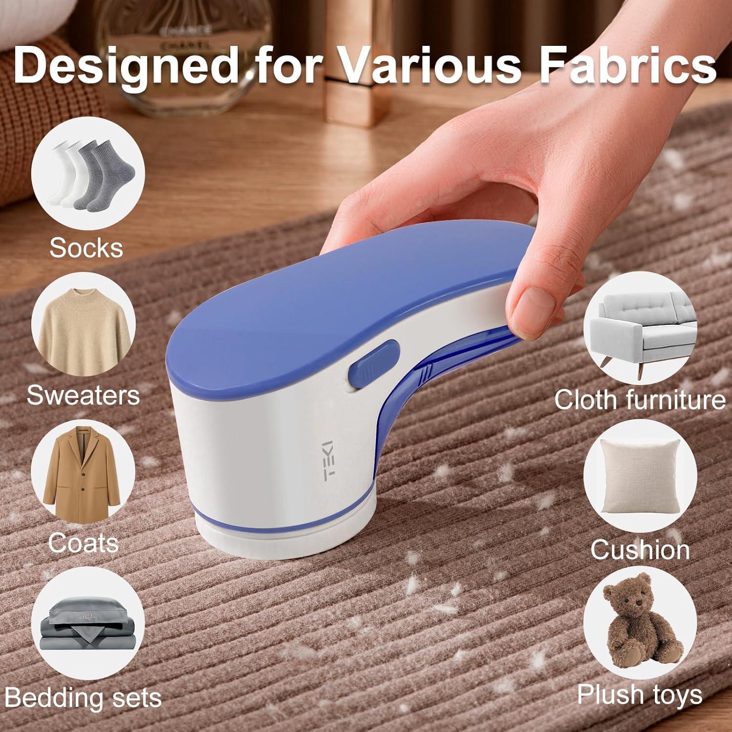 Raspador de Pelusa TEKI Recargable con 2 Cuchillas