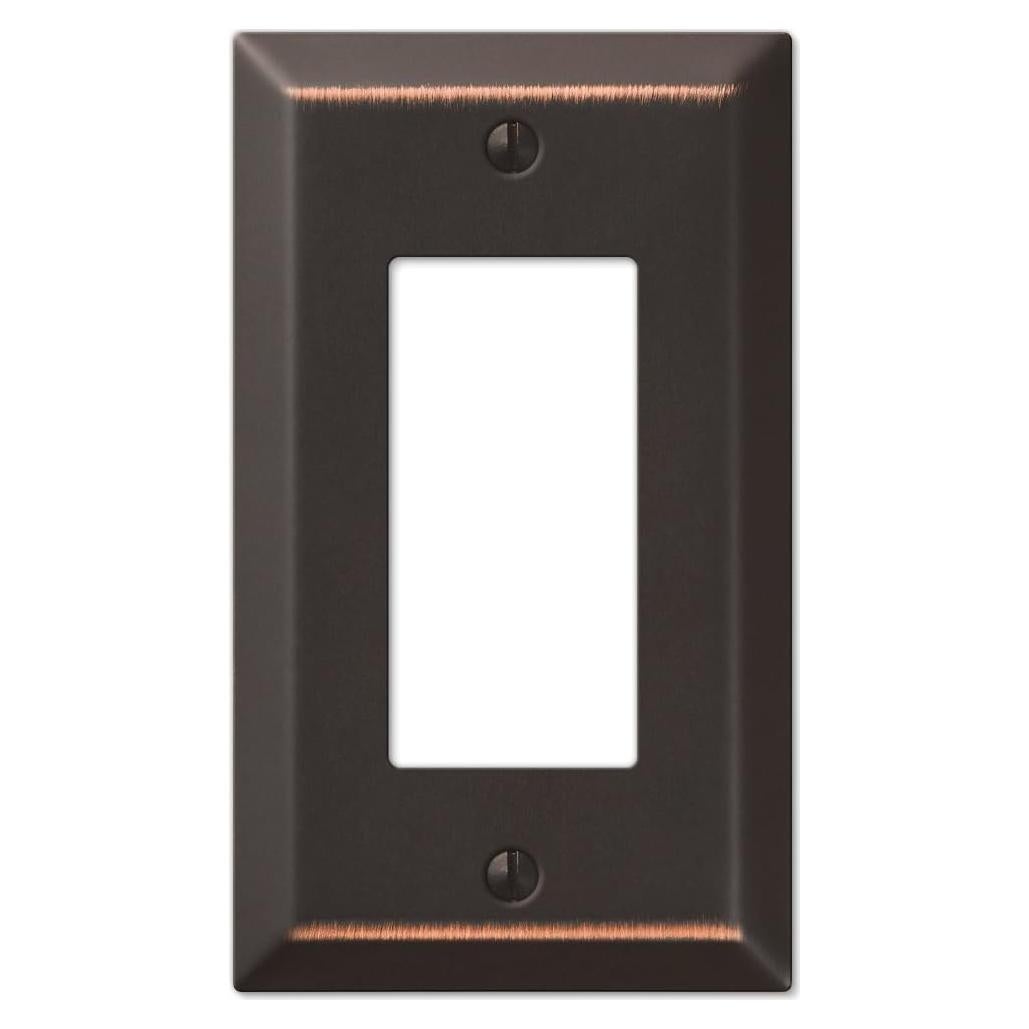 Placa de Pared Amerelle 163RDB 1 Interruptor Acero Bronce