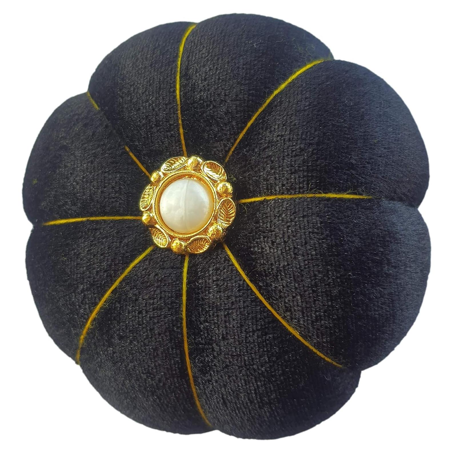 Cojín de Agujas de Terciopelo CUSHYSTORE Negro Ajustable
