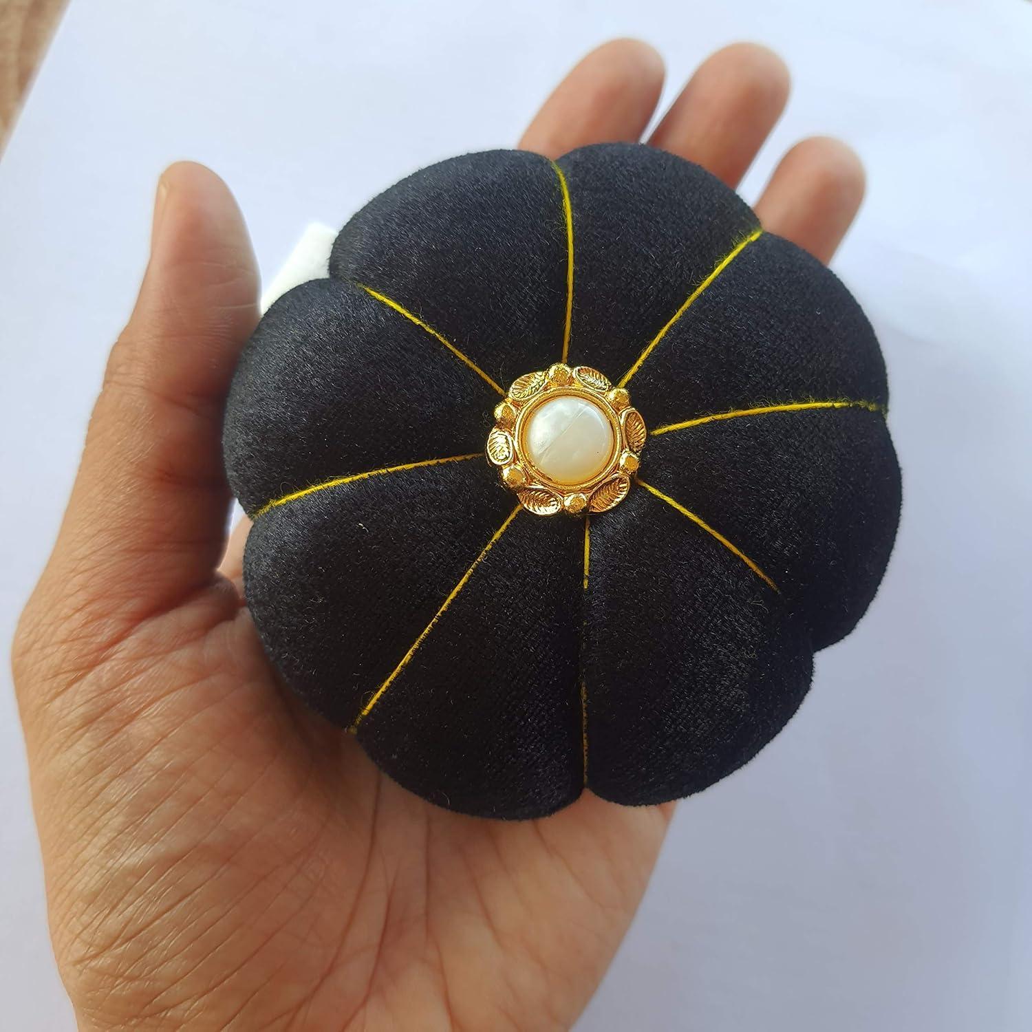 Cojín de Agujas de Terciopelo CUSHYSTORE Negro Ajustable