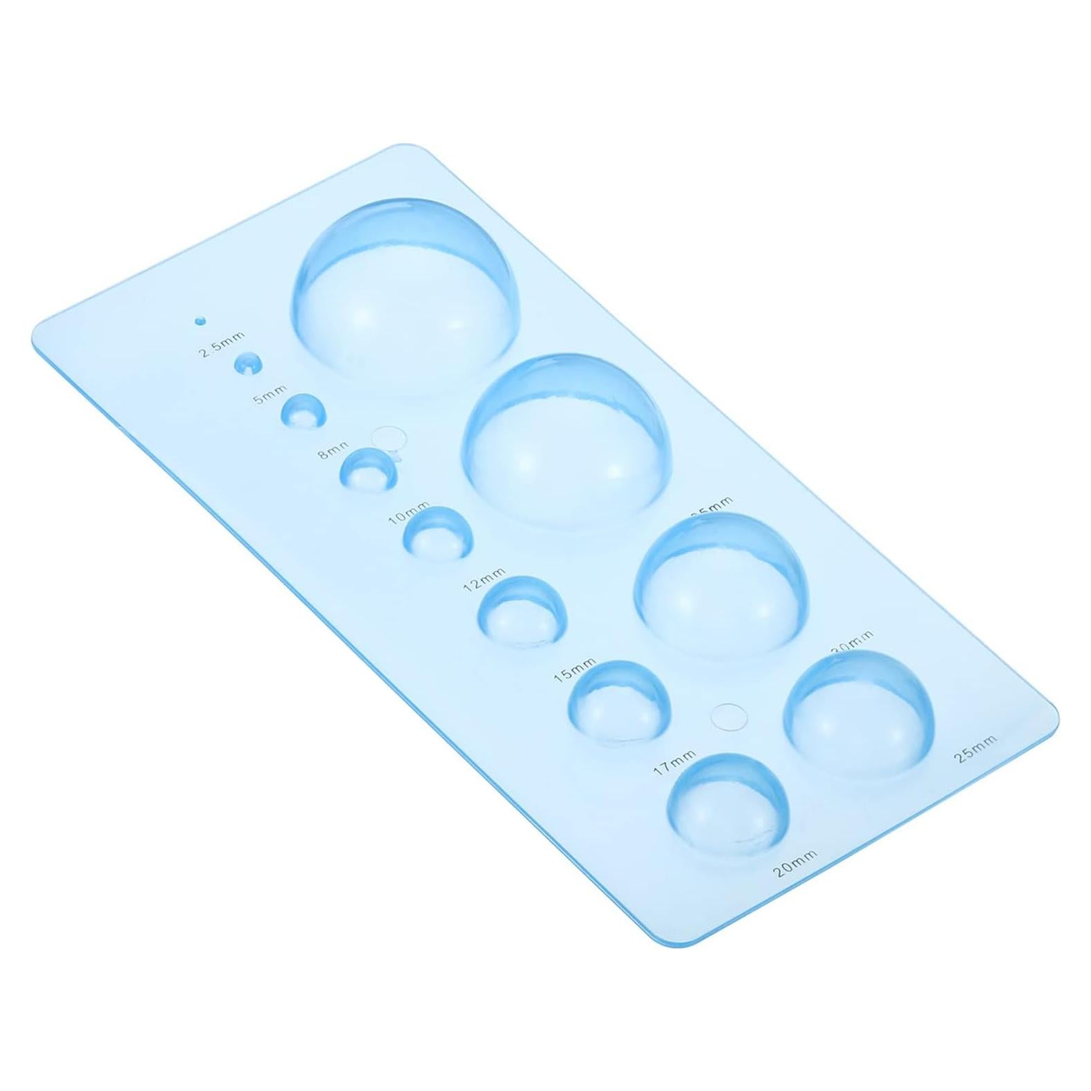 Molde de Quilling PATIKIL 12 Formas 3D Azul 18x10 cm