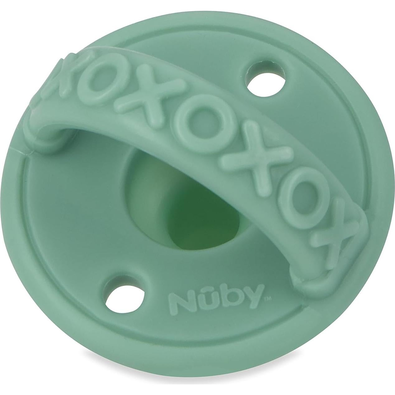 Chupete de Silicona Nuby 2 Paquete Tetina Cereza 0+ Meses