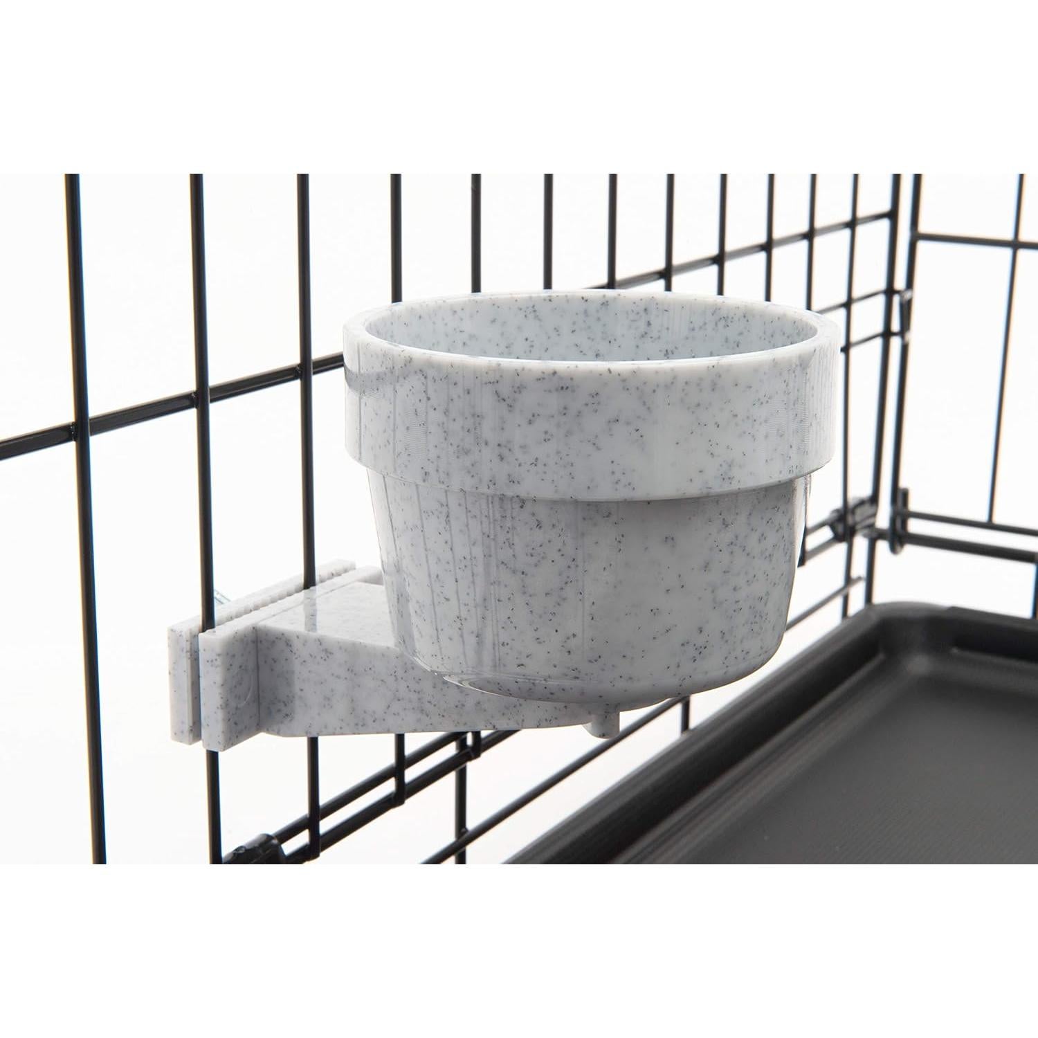 Tazón de Agua Lixit 0.3L para Perros y Mascotas - Jaula Colgante