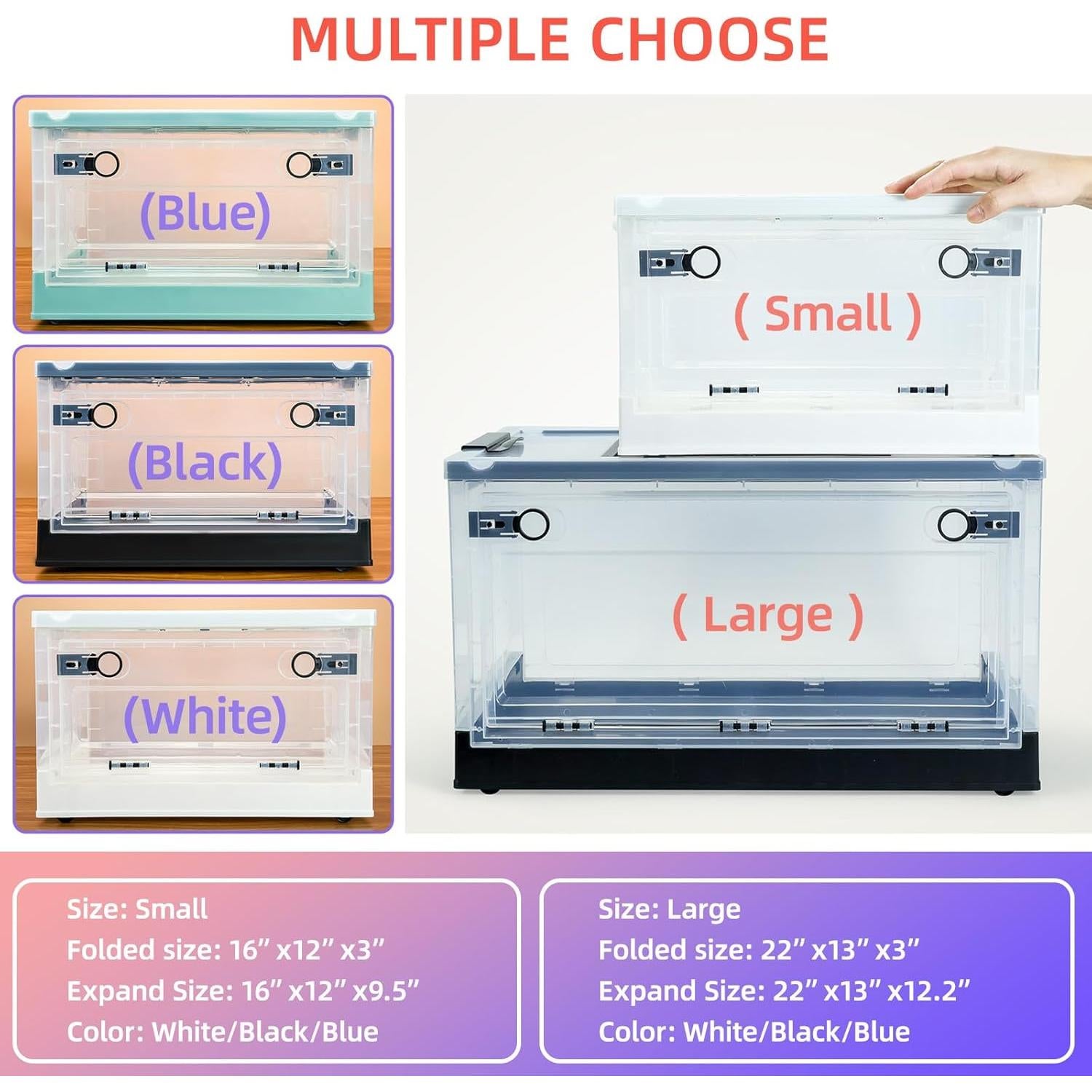 Jaula Plegable para Hámsters RunDuck Negra 40.6x30.5x24.1 cm