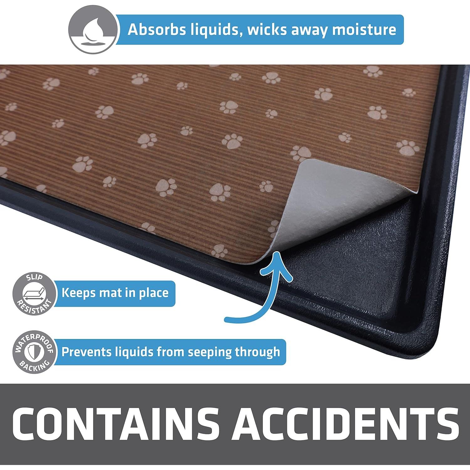 Alfombra para jaula de perro Drymate 68.6x106.7cm impermeable