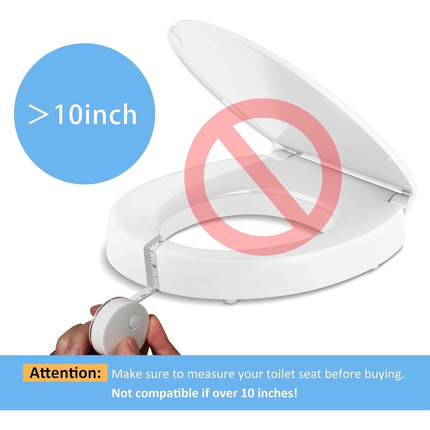 Deflector de Orina Universal TPE 11.6x21.1cm para Inodoro