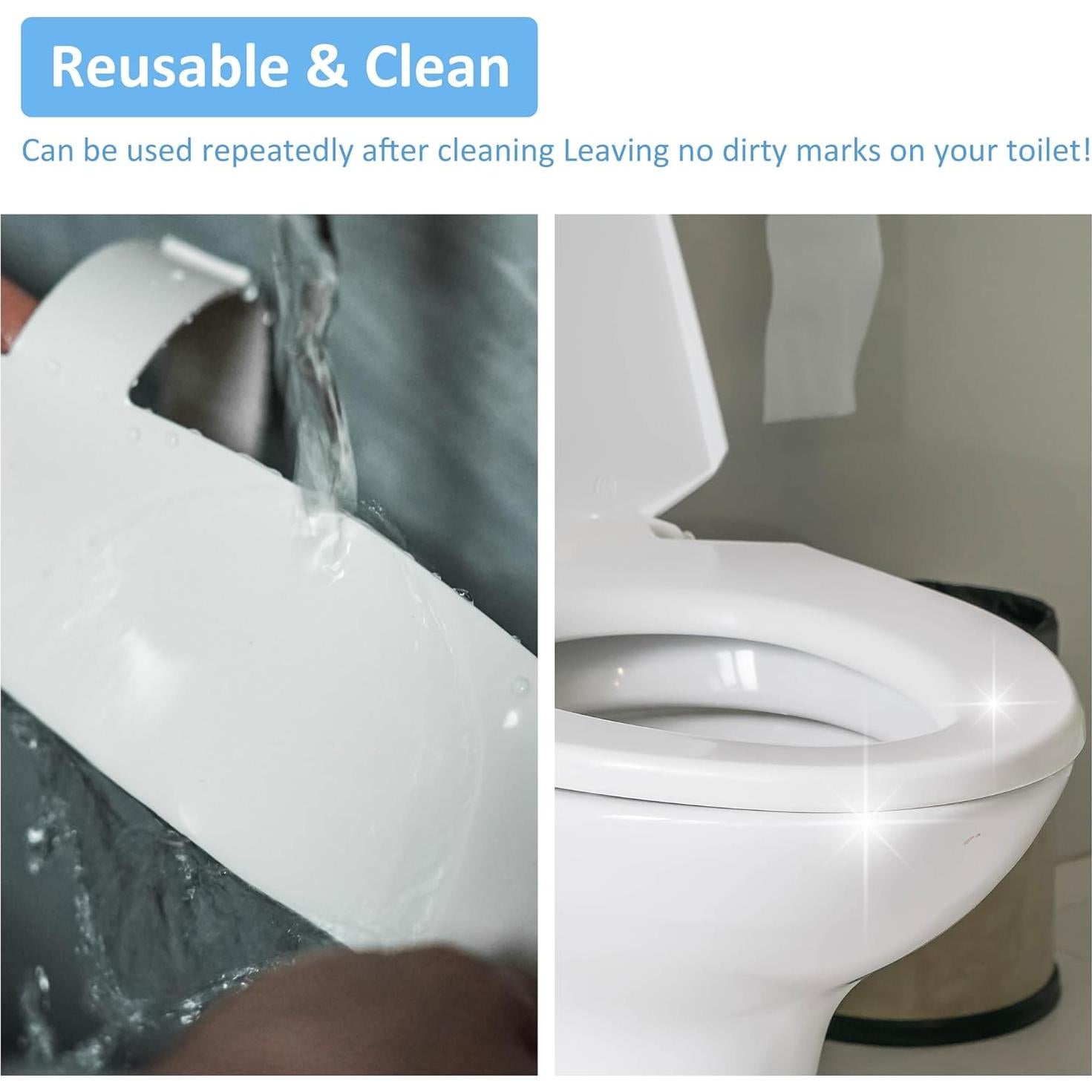 Deflector de Orina Universal TPE 11.6x21.1cm para Inodoro