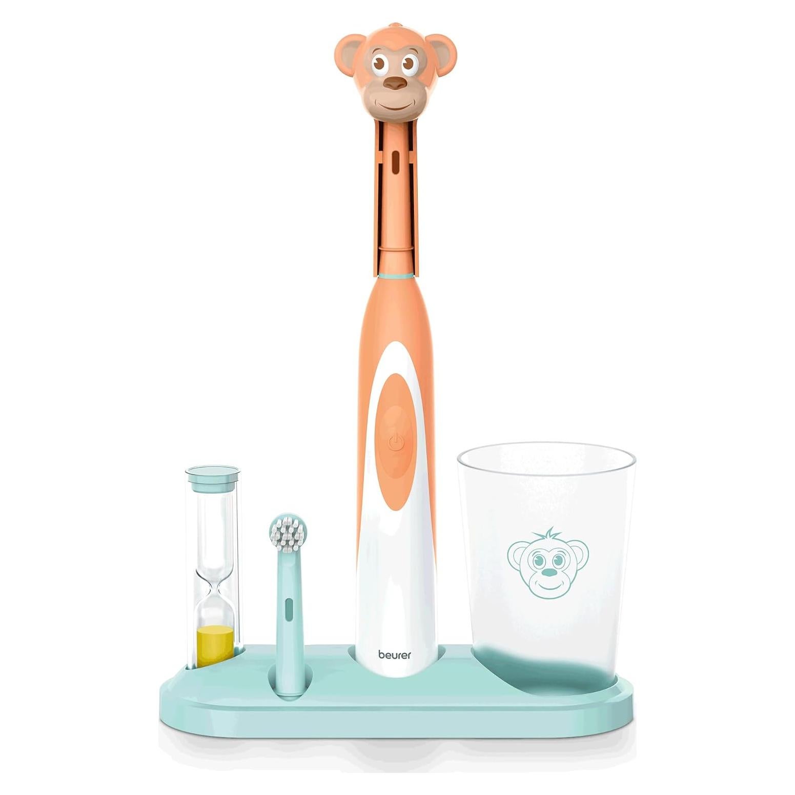 Cepillo de Dientes Eléctrico Beurer TB10 para Niños Milo el Mono