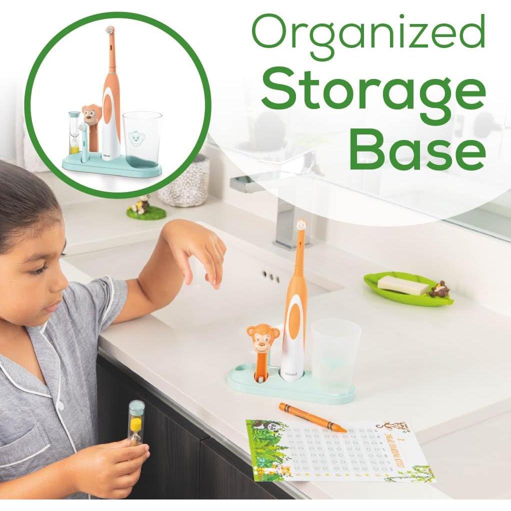 Cepillo de Dientes Eléctrico Beurer TB10 para Niños Milo el Mono