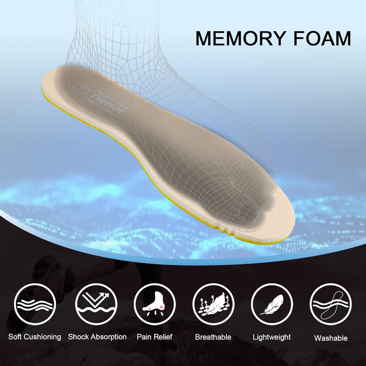 Plantillas de Espuma Viscoelástica Riemot Beige 5mm EU 36.5