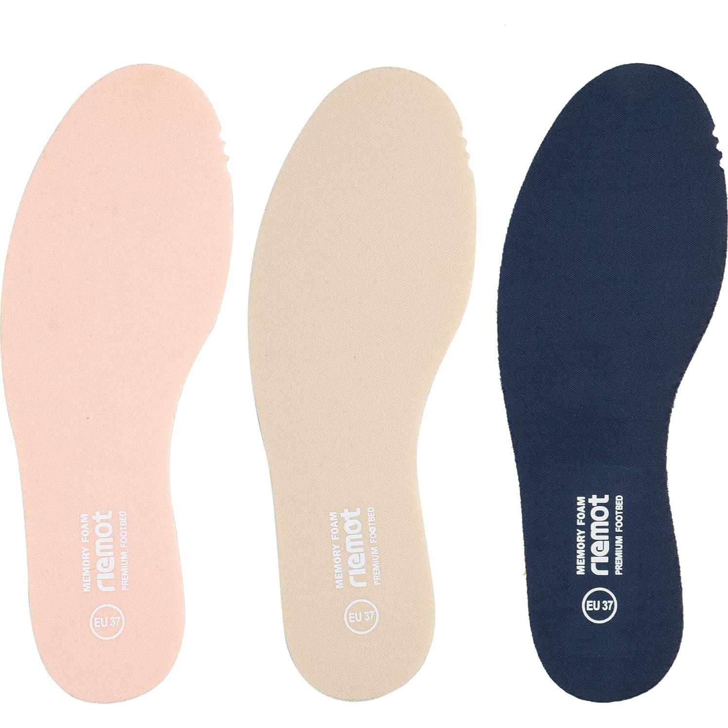 Plantillas de Espuma Viscoelástica Riemot Beige 5mm EU 36.5