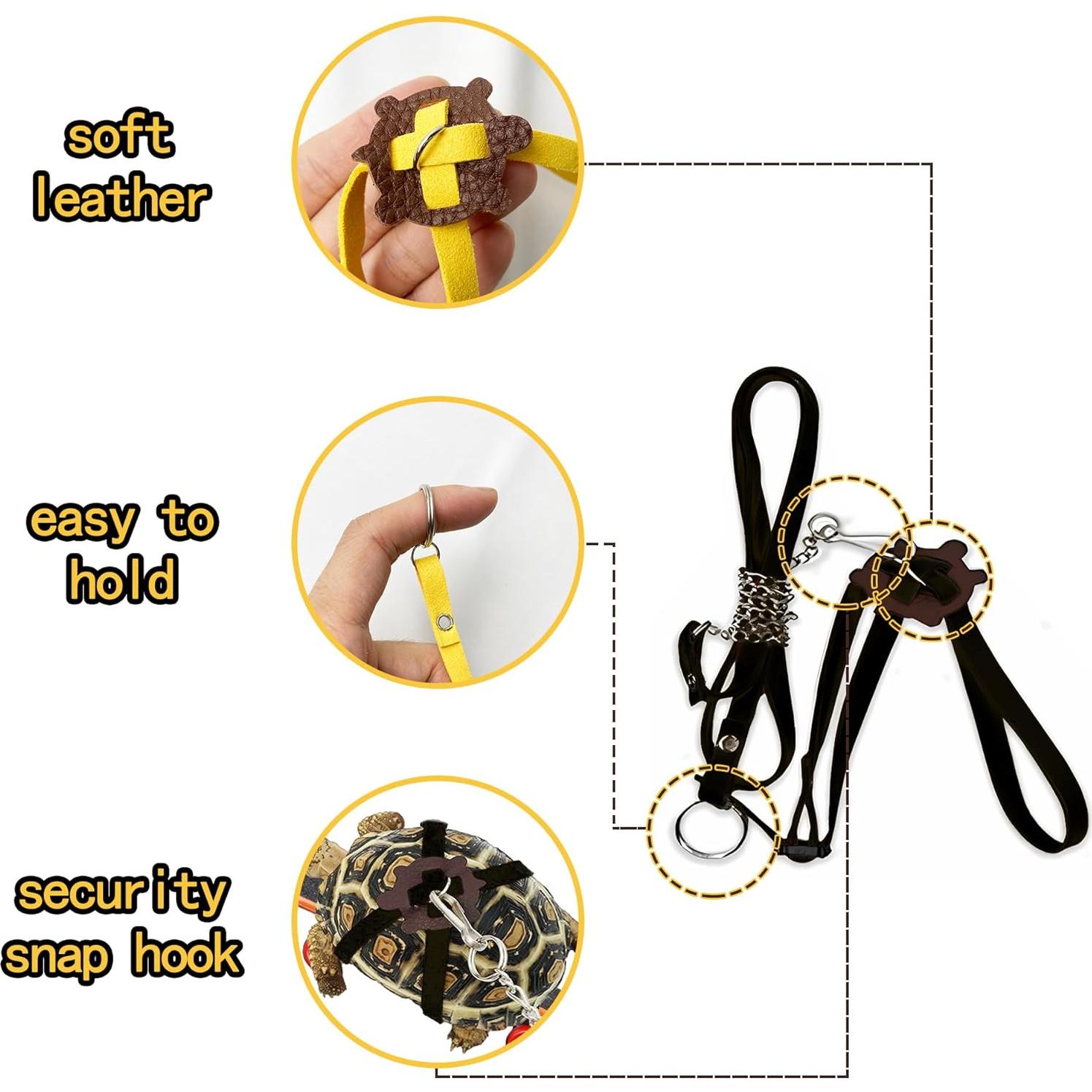 Juego de Juguetes para Tortugas LIhang - Correa y Patineta