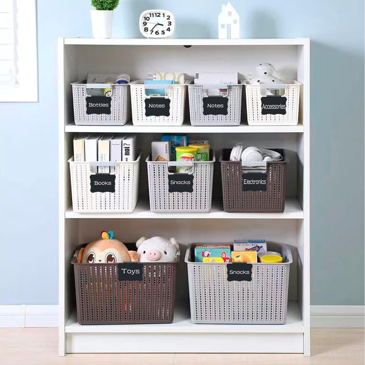 Etiquetas Reutilizables para Almacenamiento badigo 20 Piezas