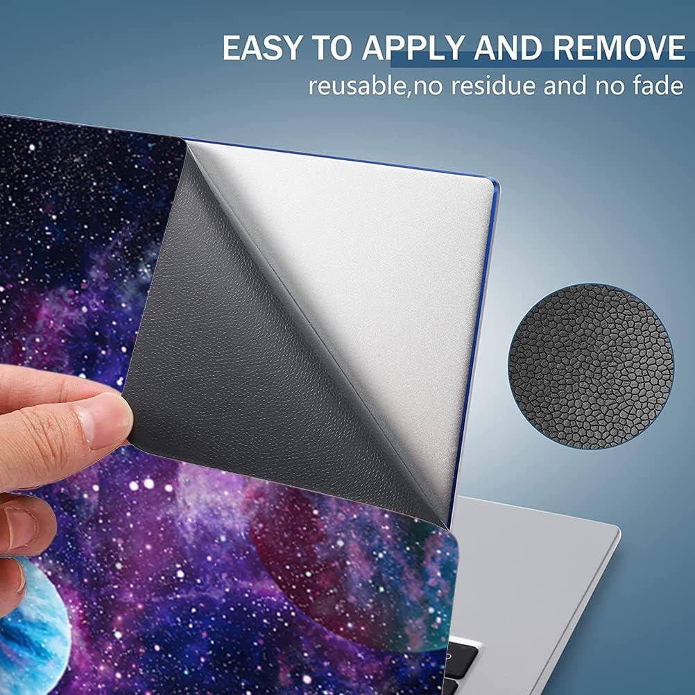 Pegatina para Laptop 15.6" Huaduo - Vinilo Reutilizable Azul y Púrpura