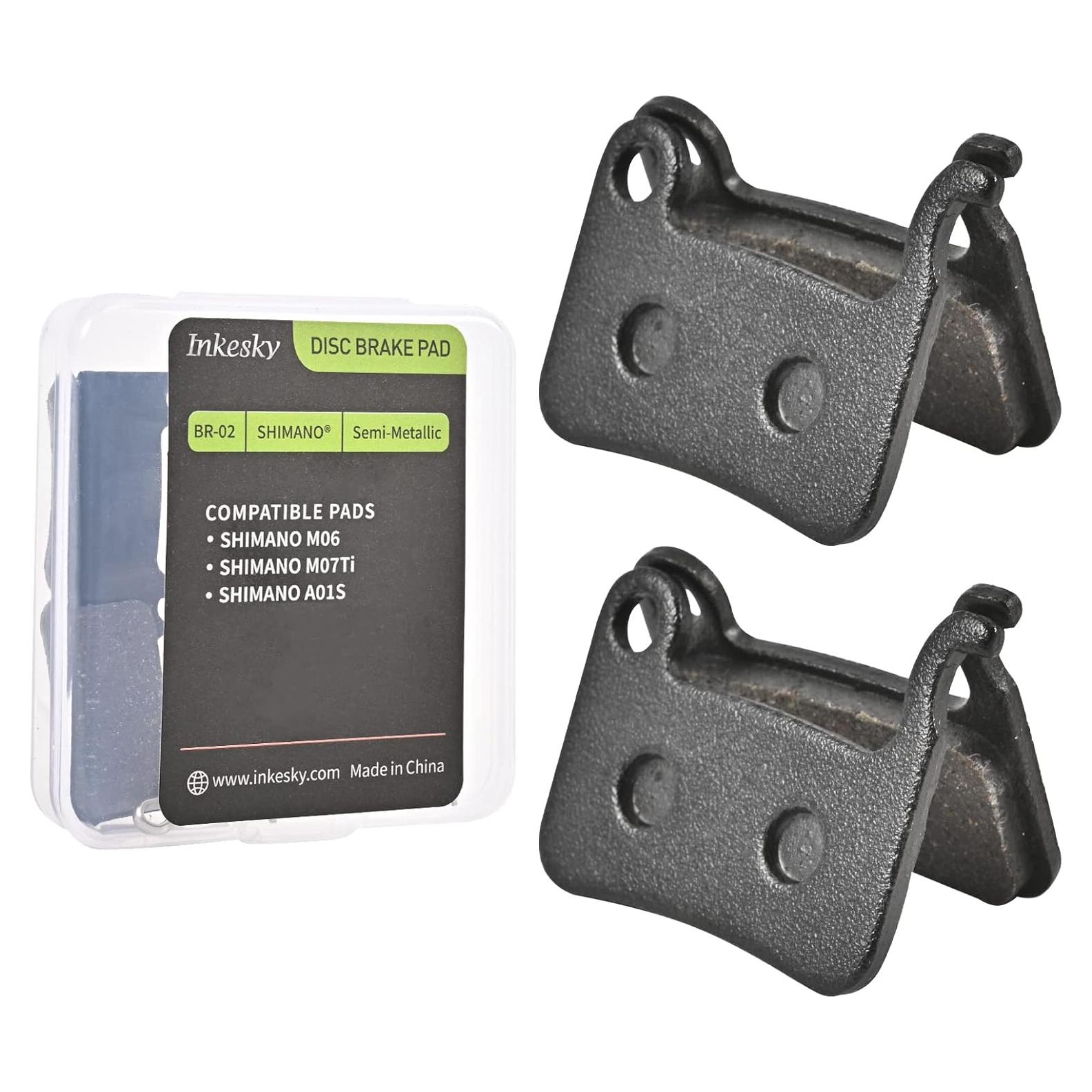 Pastillas de Freno Inkesky BR-02 para Bicicleta Semi-Metalicas