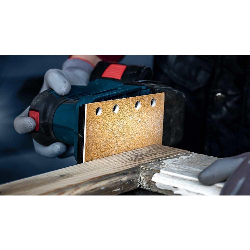 Papel de Lija Bosch Expert C470 80x133 mm Grano 100 10 Piezas