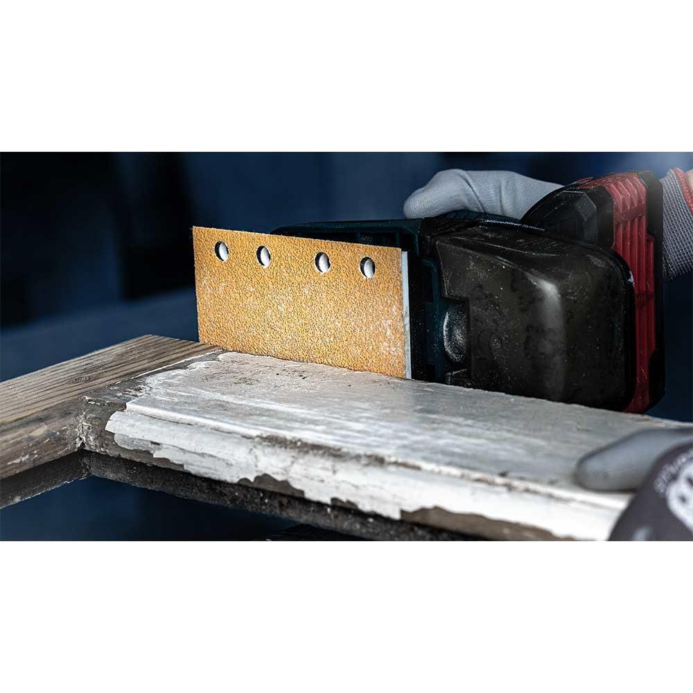 Papel de Lija Bosch Expert C470 80x133 mm Grano 100 10 Piezas