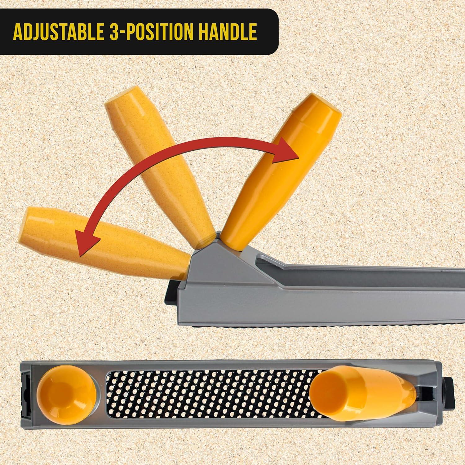 Soporte de cuchilla Dura-Gold 25.4 cm con mango ajustable