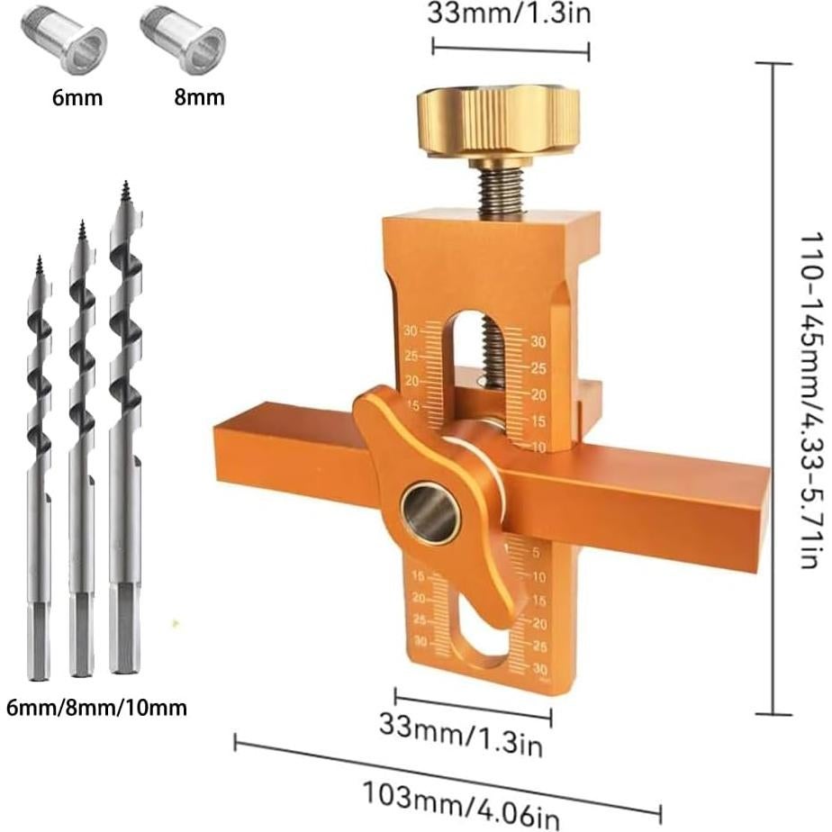 Posicionador de Instalación de Puertas de Gabinete DEENTECH
