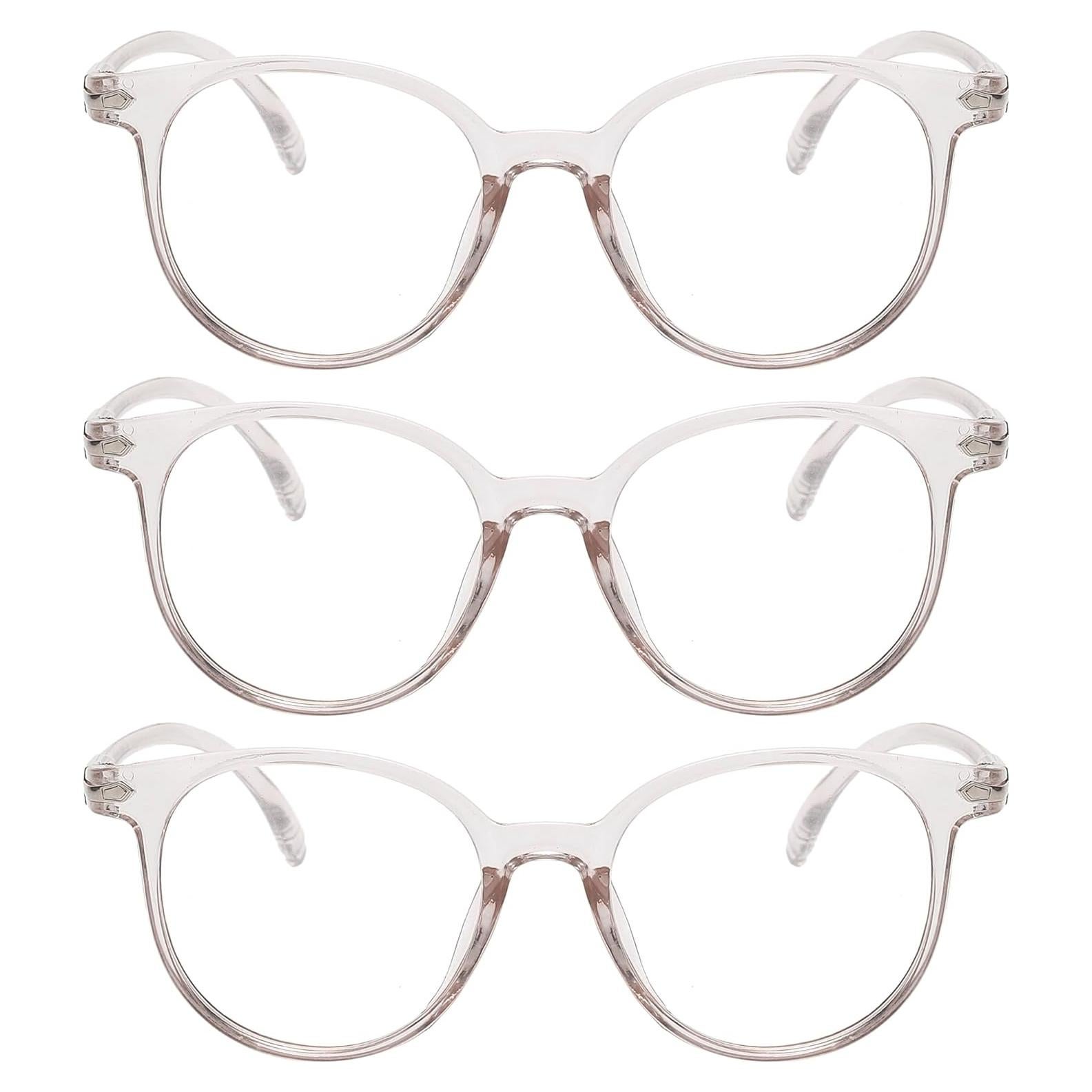 Gafas de bloqueo de luz azul OWL - Anti Fatiga ocular - Paquete de 3