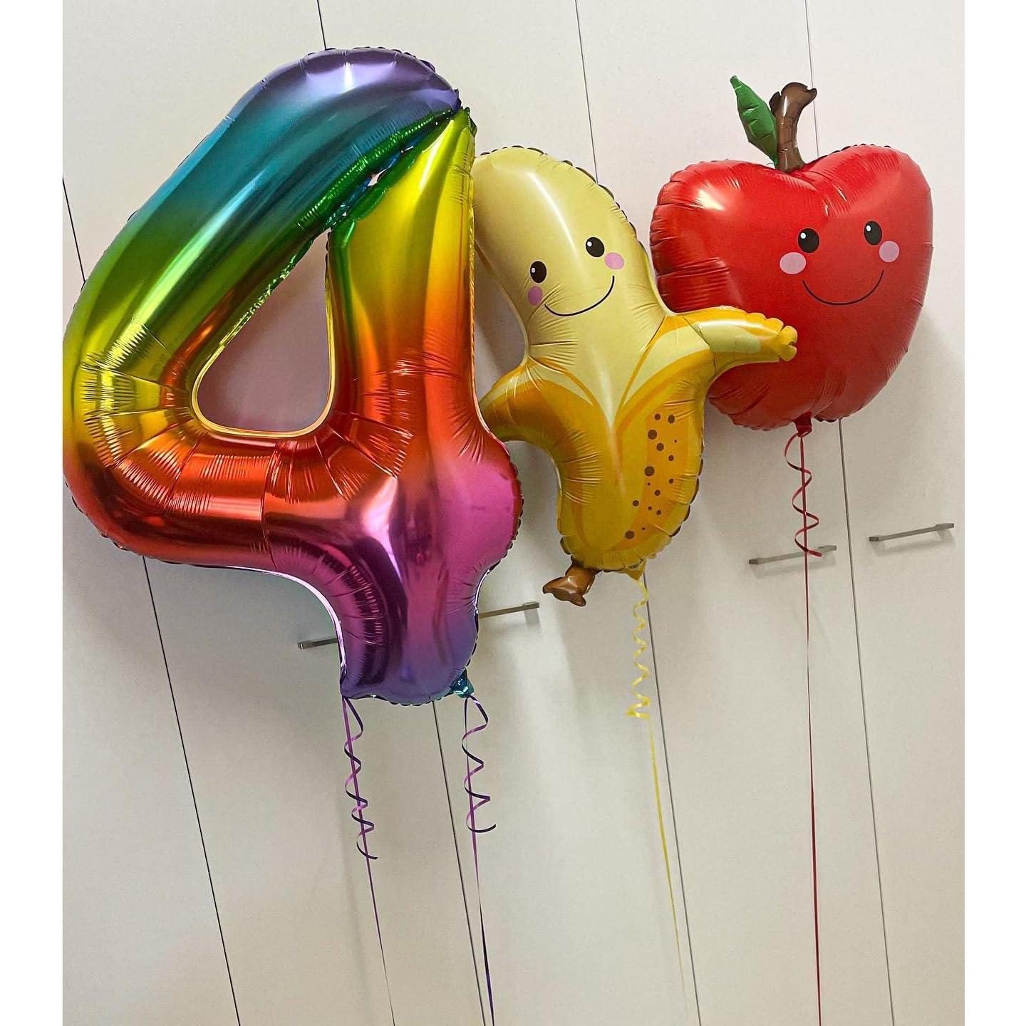 Paquete de 10 Globos de Manzana LHOAVWE 45 cm para Fiestas