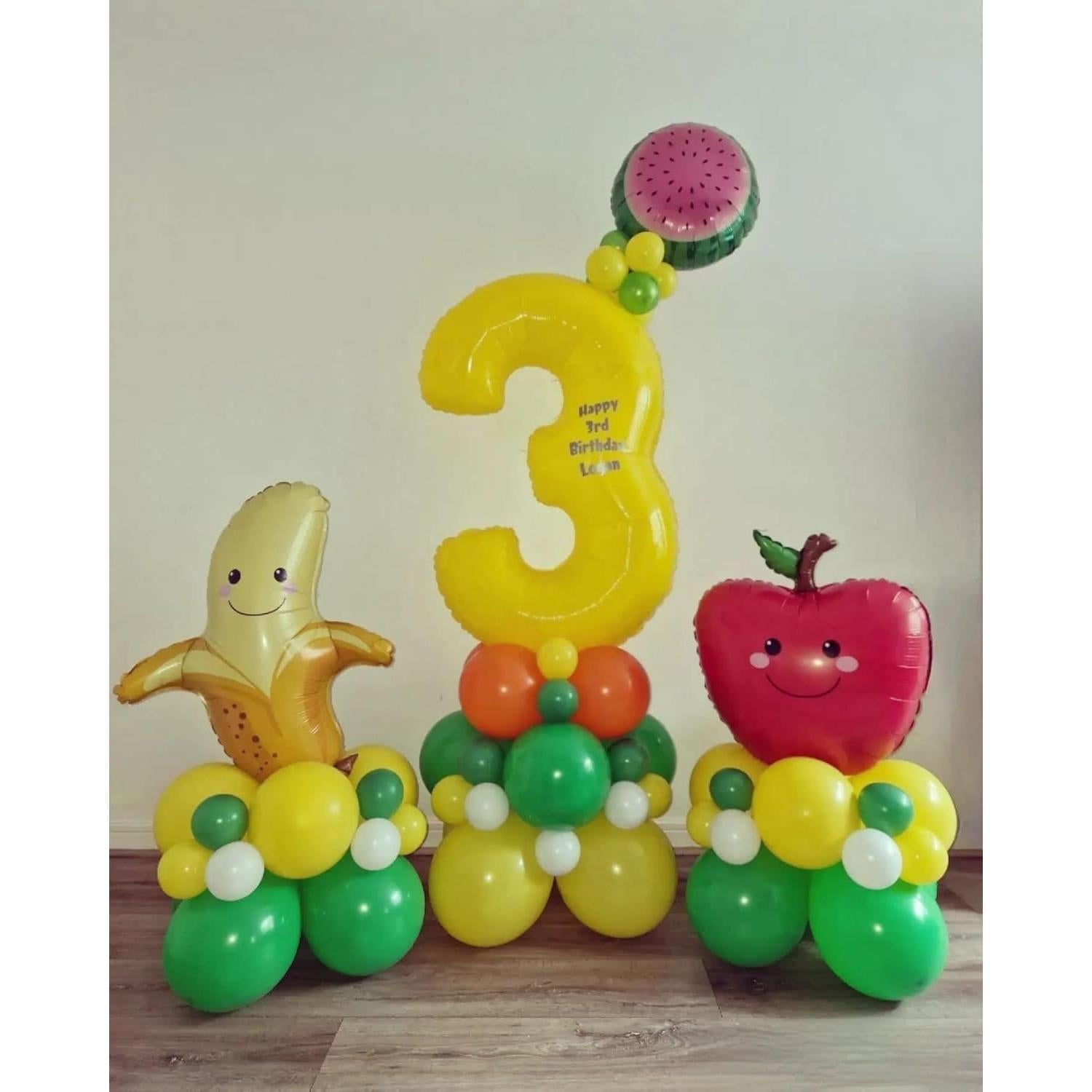 Paquete de 10 Globos de Manzana LHOAVWE 45 cm para Fiestas