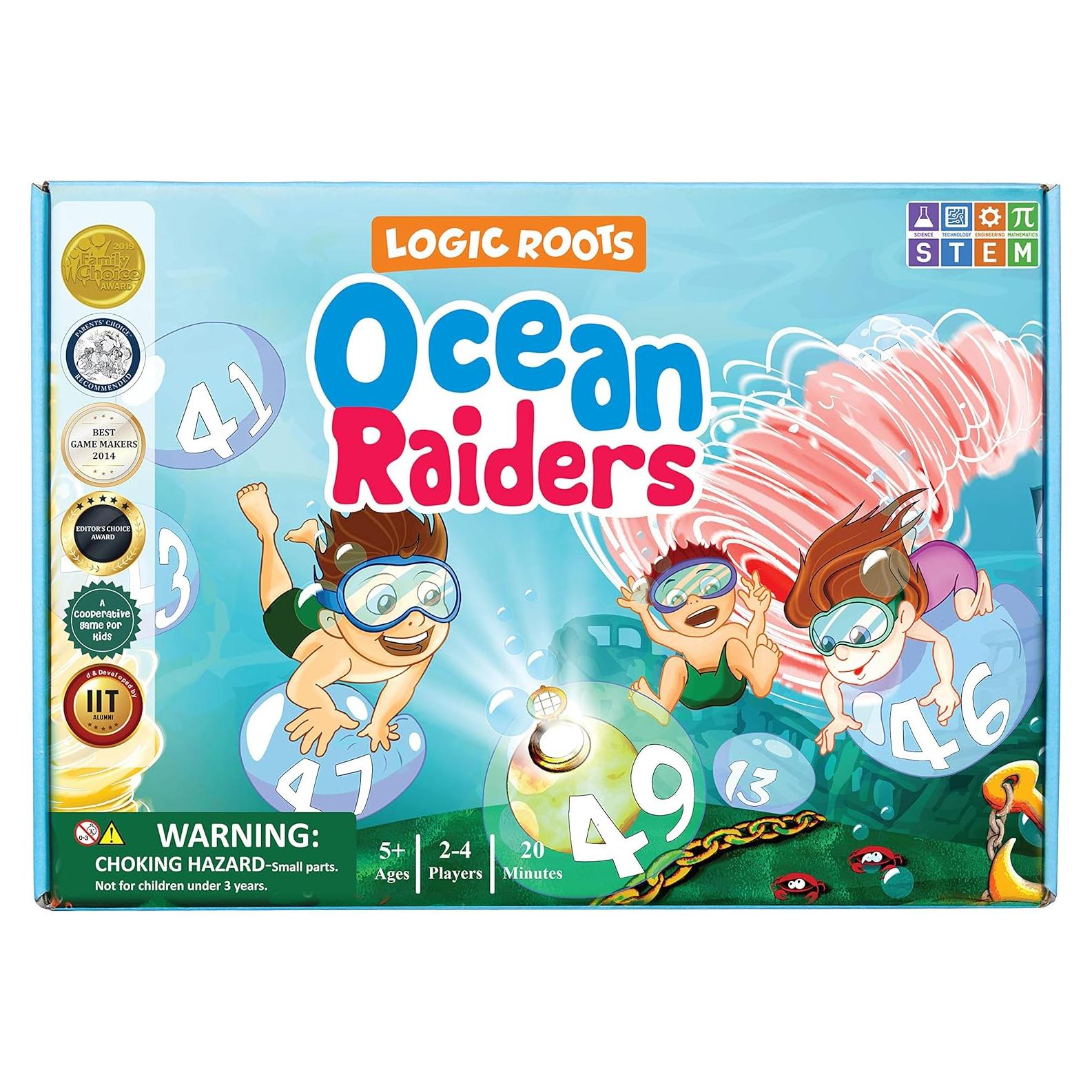 Juego de Suma Ocean Raiders - LogicRoots, 5 a 7 años