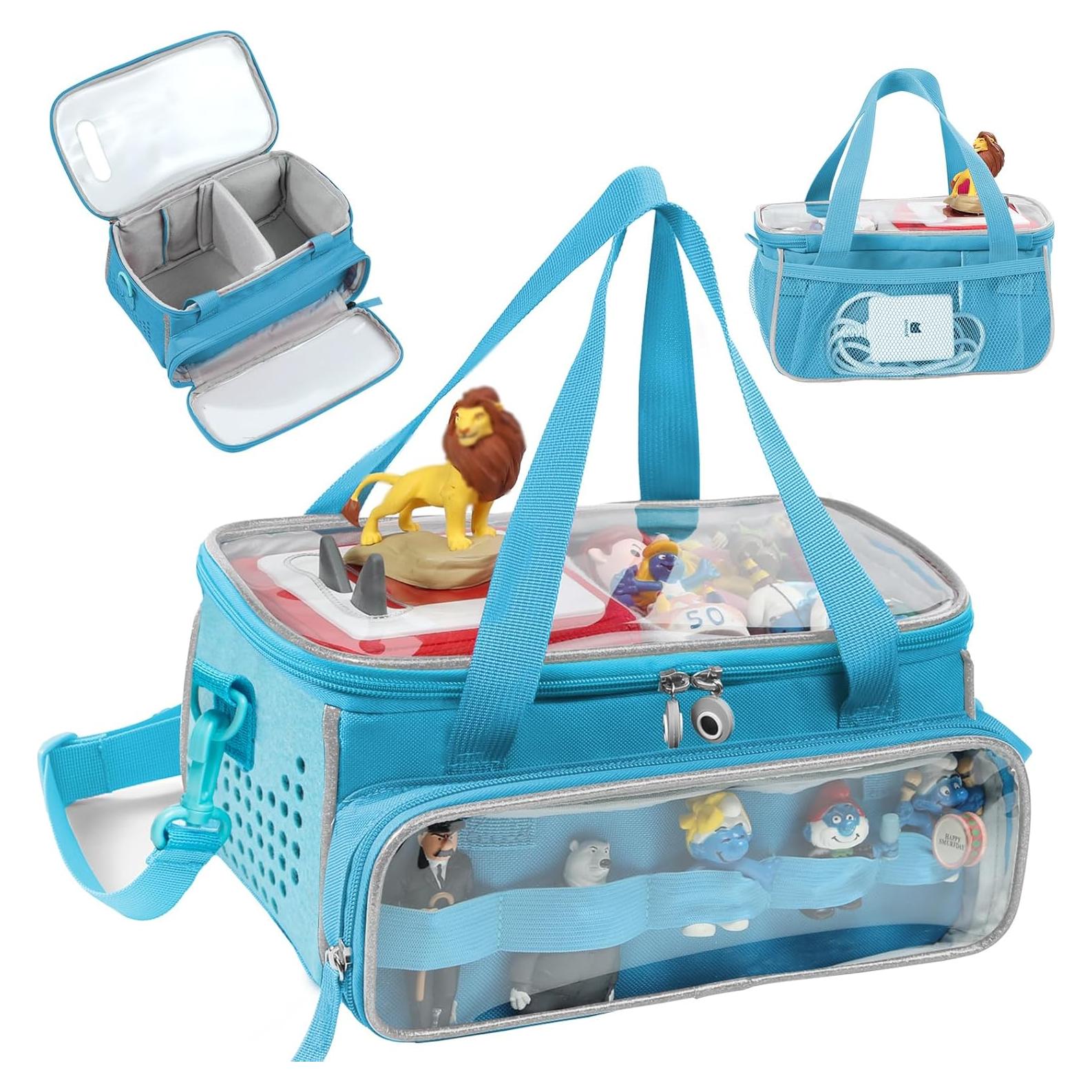 Funda de Transporte SFYBYHEART para Toniebox y Tonies Azul