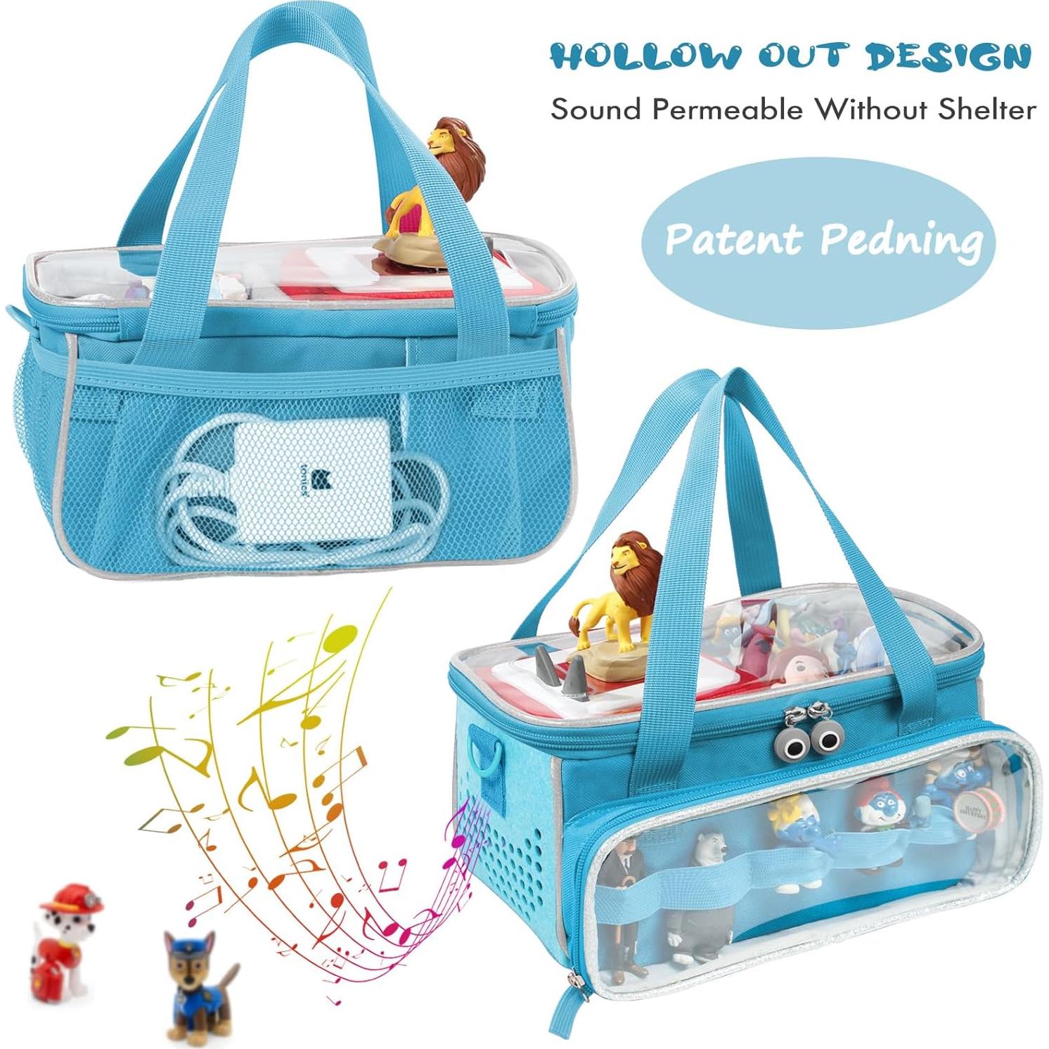 Funda de Transporte SFYBYHEART para Toniebox y Tonies Azul