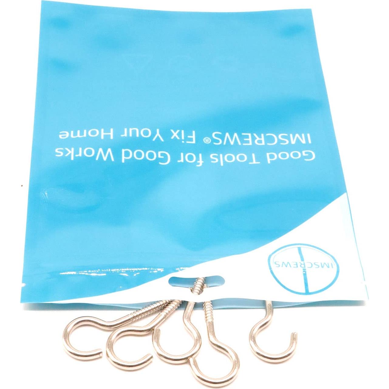 20 Tornillos Ojos Acero Inoxidable 304 M3 4.1 cm IMScrews