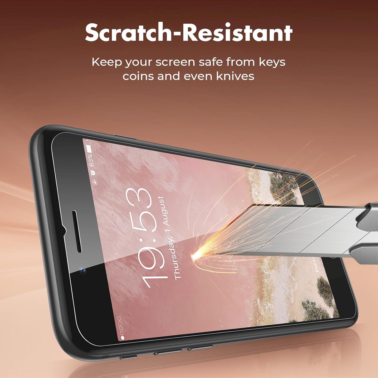 Protector de Pantalla Vidrio Templado UNBREAKcable para iPhone 7/8/SE