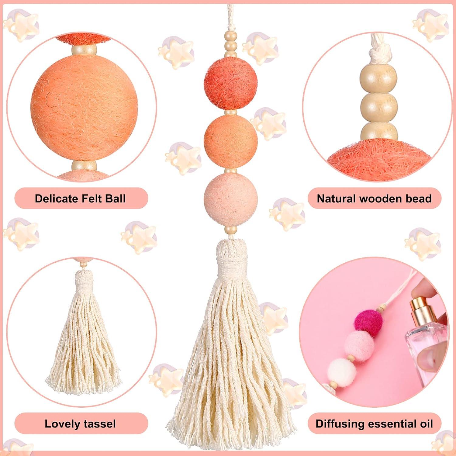 Difusor de Aceite Esencial para Auto Frienda 6 Piezas Colorido