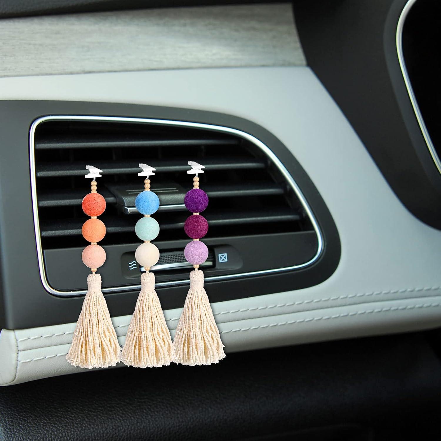 Difusor de Aceite Esencial para Auto Frienda 6 Piezas Colorido