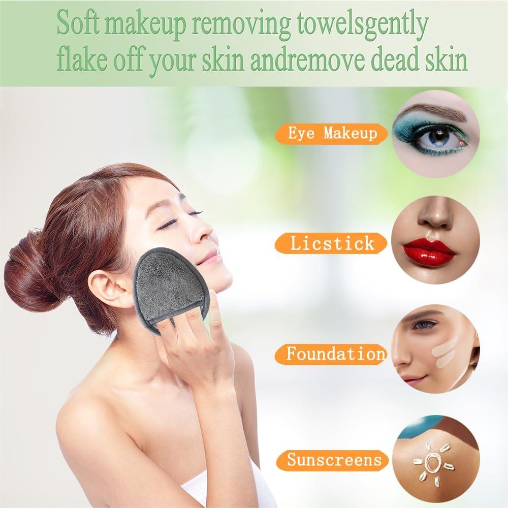 Discos Desmaquillantes Reutilizables VIcolour 6 Piezas Gris