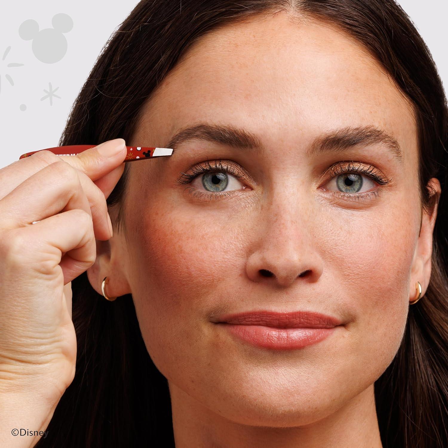 Pinzas Mini Inclinadas Tweezerman - Precisión para Cejas