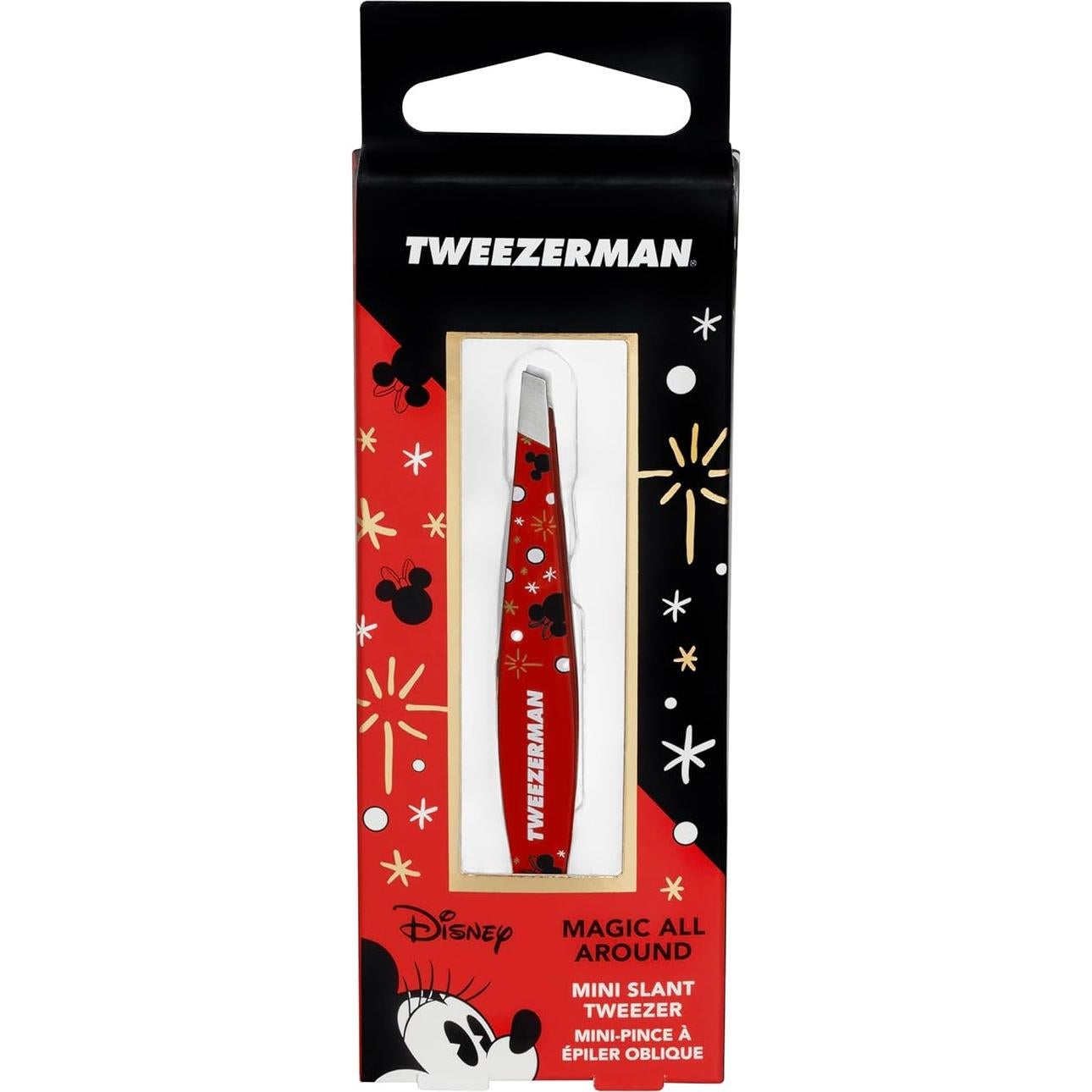 Pinzas Mini Inclinadas Tweezerman - Precisión para Cejas