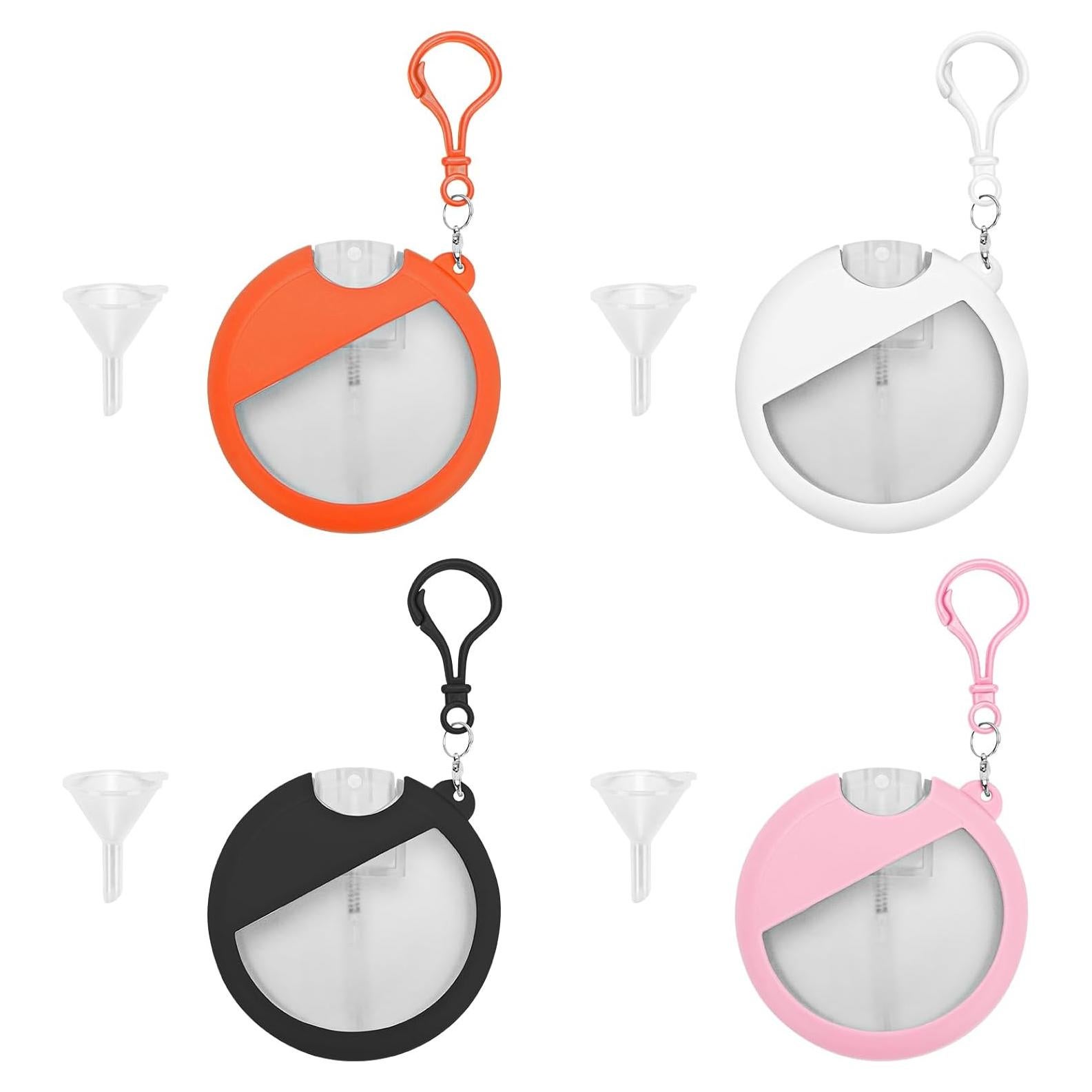 Paquete de 4 Botellas de Perfume Recargables TOCCOOL 25ml